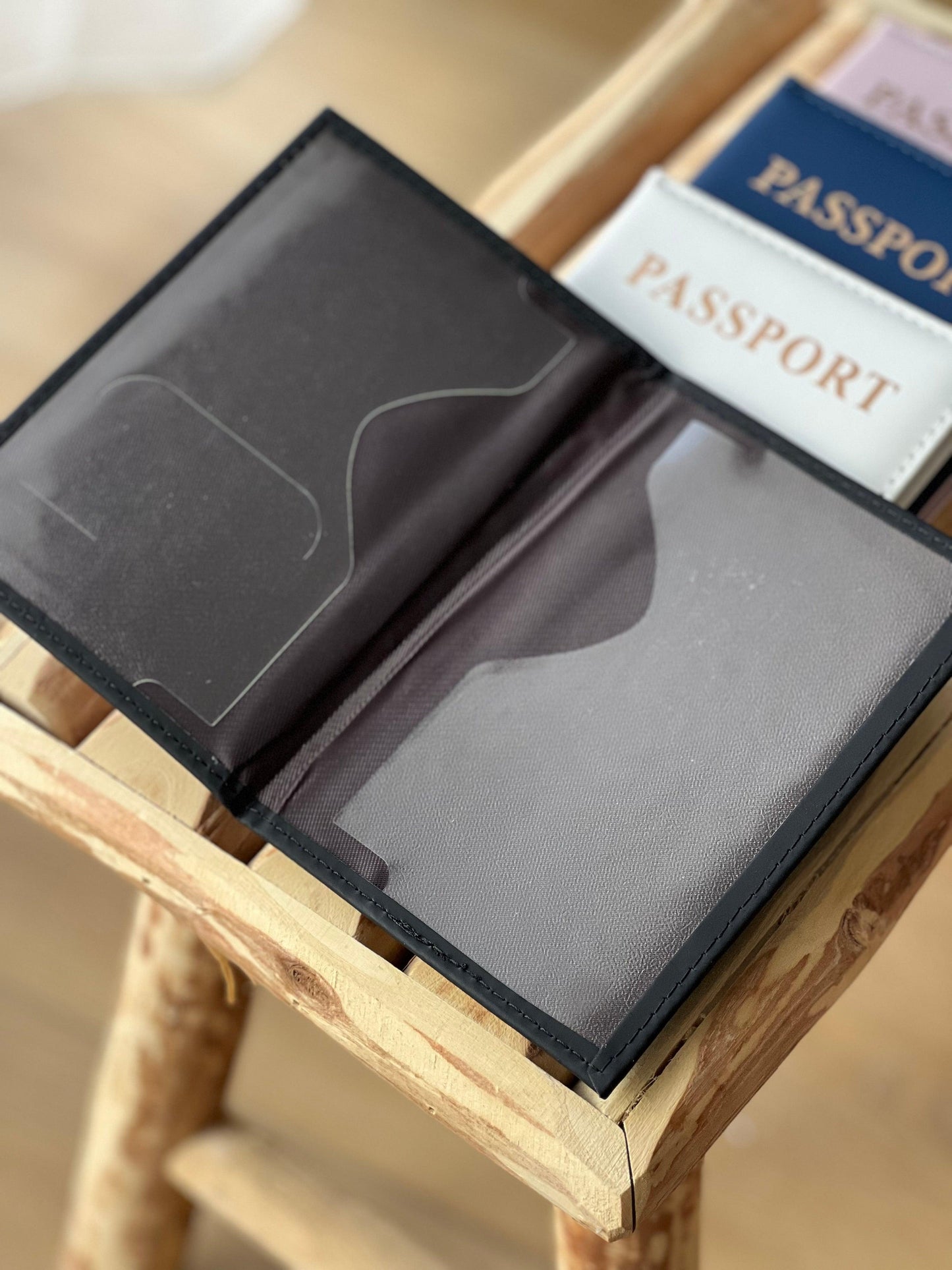 Protège passeport personnalisé