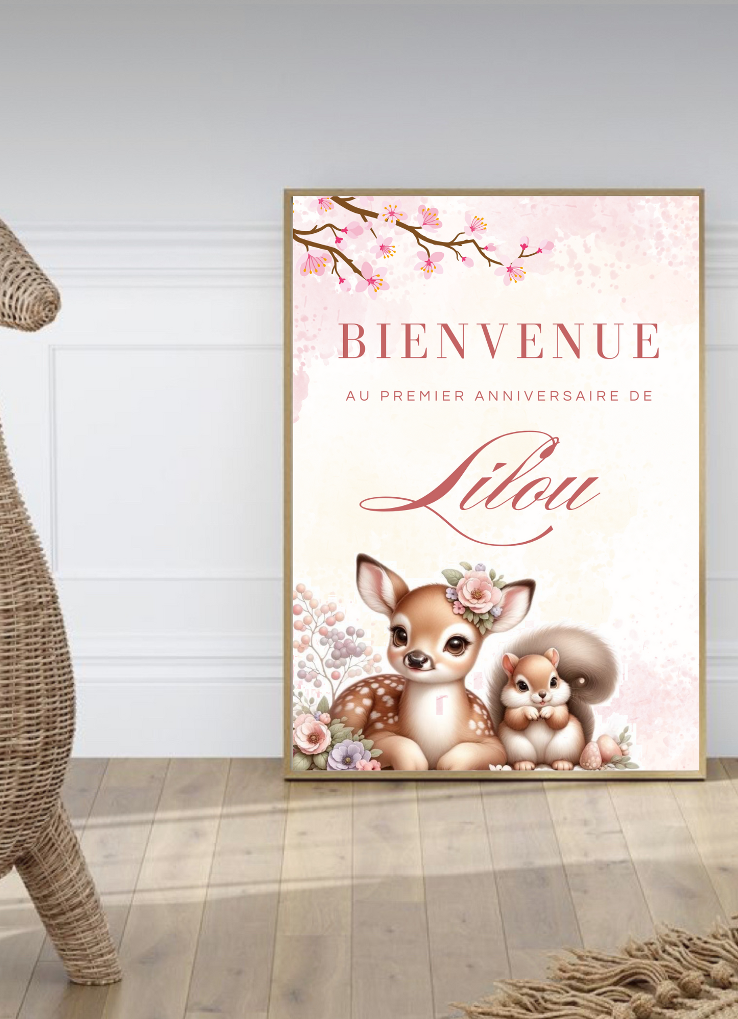 AFFICHE PERSONNALISÉE ANNIVERSAIRE