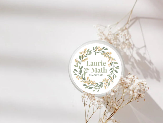 Stickers personnalisés Mariage