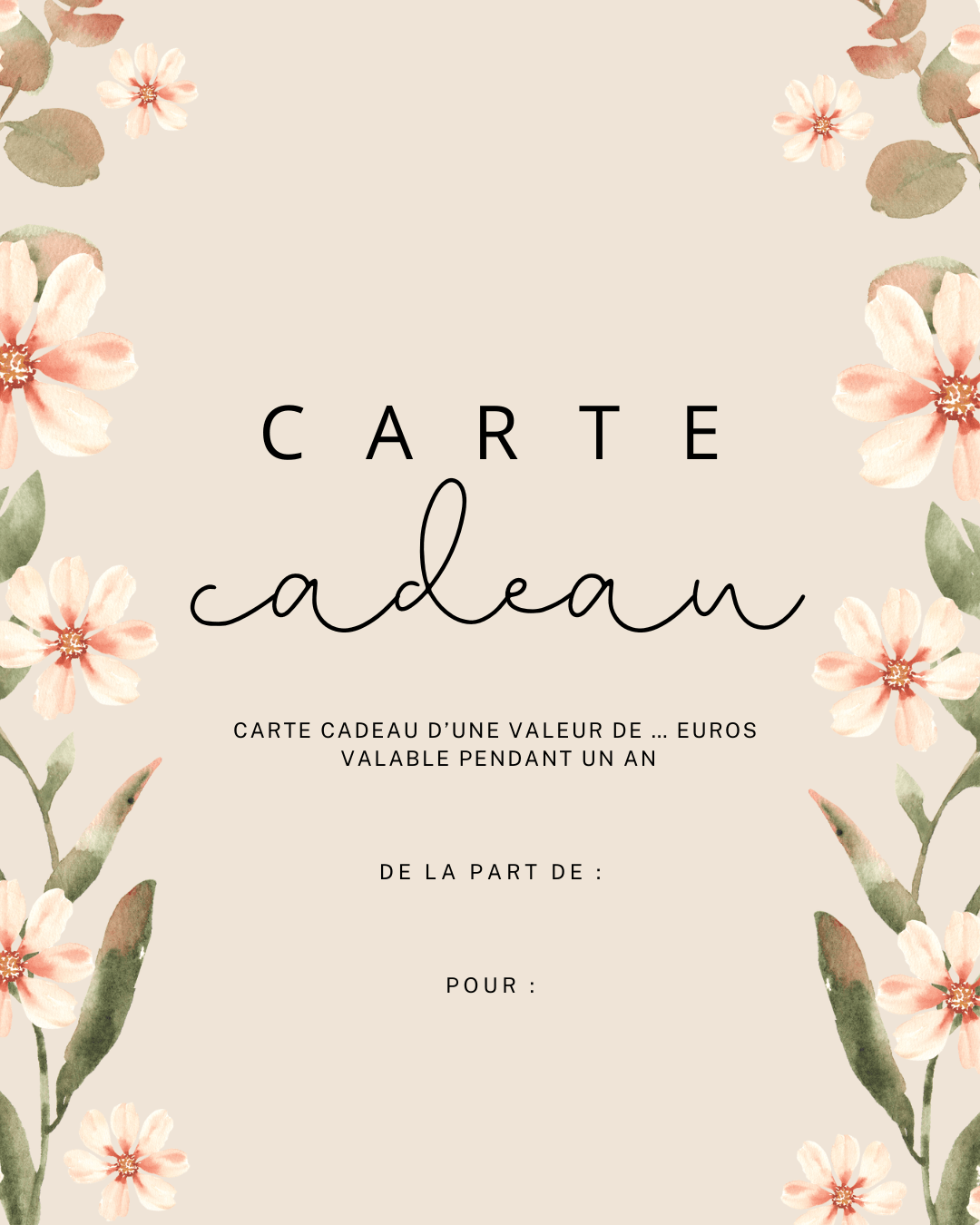 CARTE-CADEAU