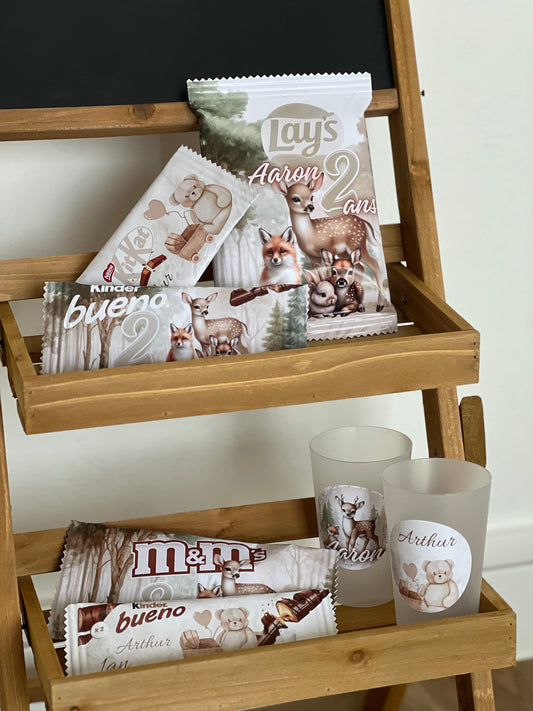 Papeterie et gourmandises personnalisées