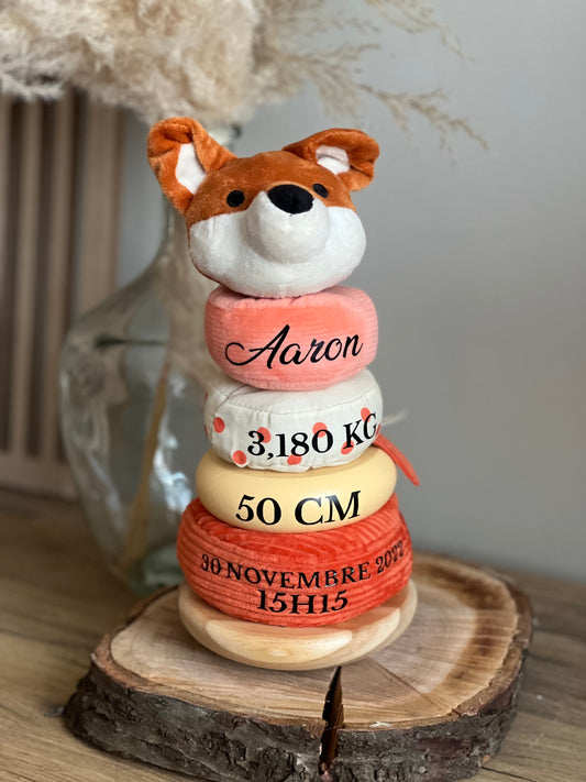 Tour décorative personnalisée – Naissance & Souvenir bébé