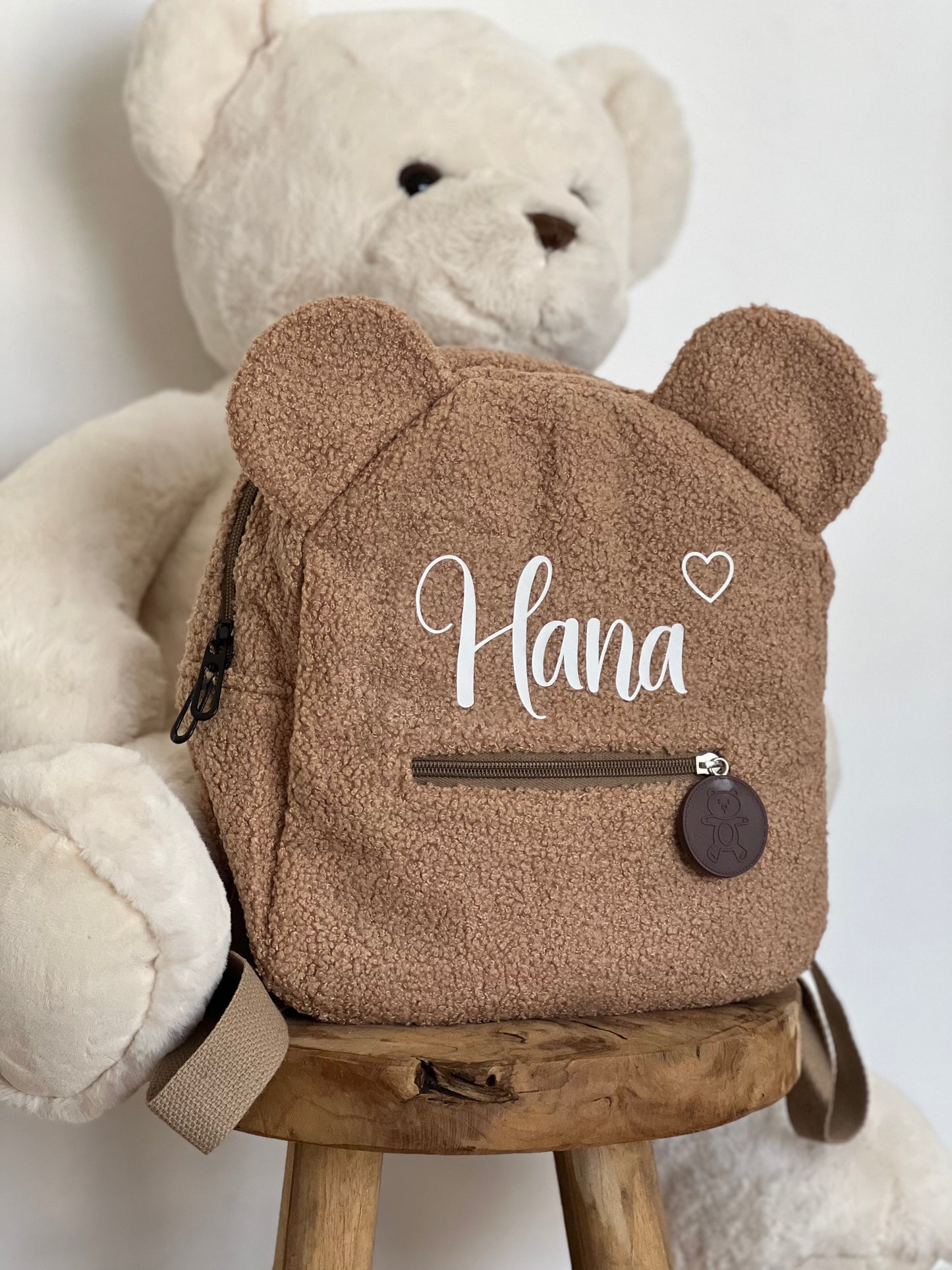 Sac à dos Ourson Teddy personnalisé au prénom/dessin préféré de votre enfant, sac à dos personnalisé, sac à dos enfant maternelle