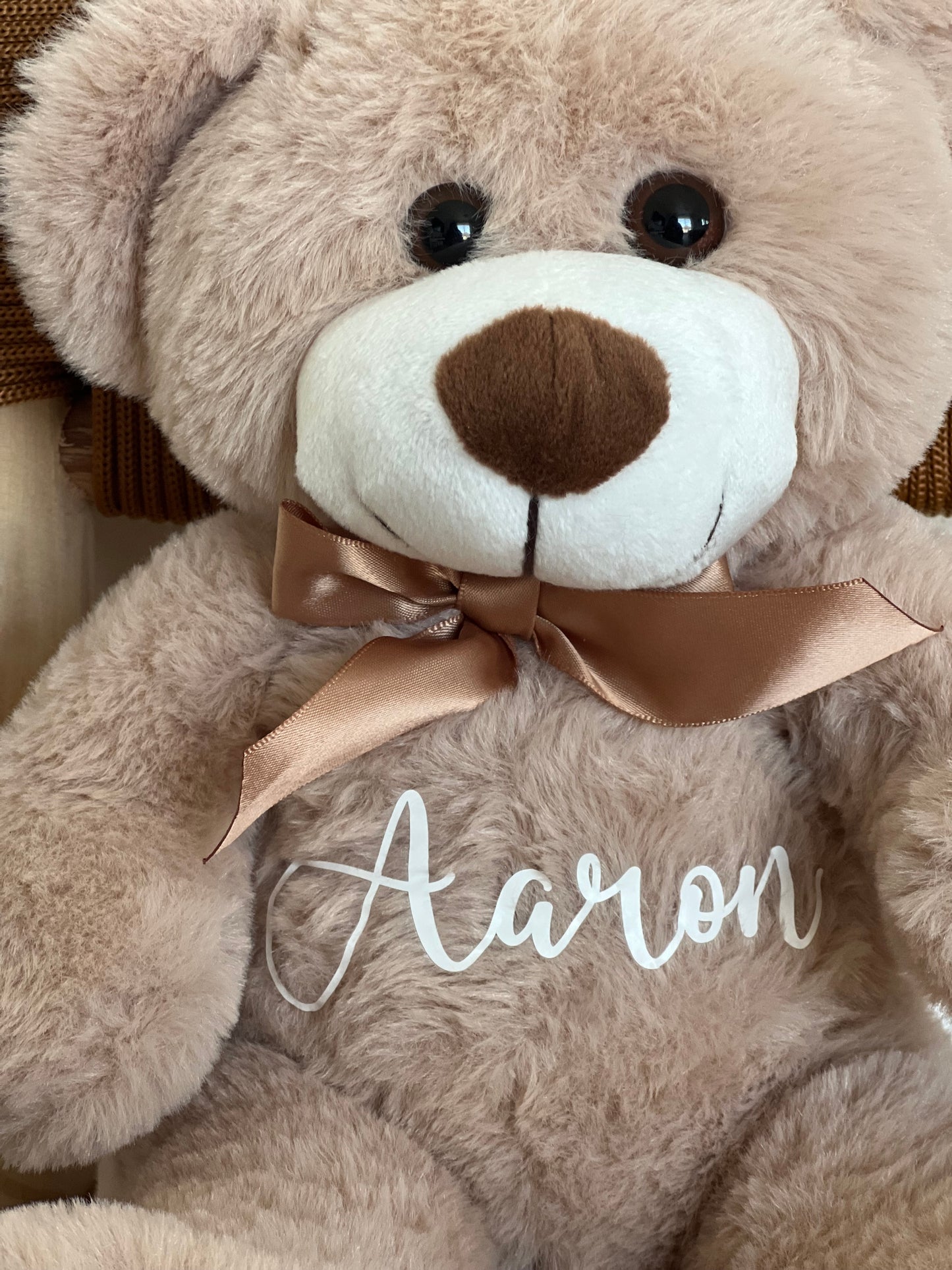 Peluche Ourson brun personnalisé